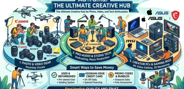 Adorama: The Ultimate Creative Hub for Photo, Video, and Tech Enthusiasts