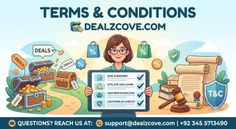 Terms and Conditions for dealzcove.com